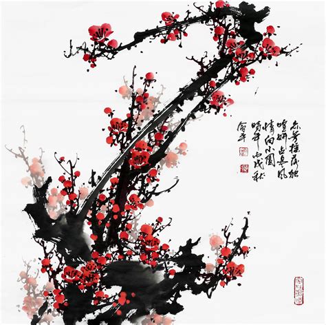 梅花名畫|【国画赏析】10位名家画的梅花，各有千秋，不看太亏啦！